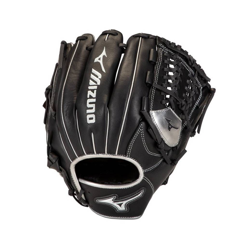 Damske Rukavice Mizuno MVP Prime SE Infield 11.75" Baseball Čierne/Strieborne Vypredaj UTQS87941